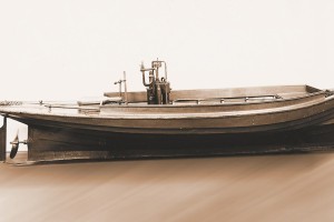 Rems, la prima barca a motore costruita da Lurssen