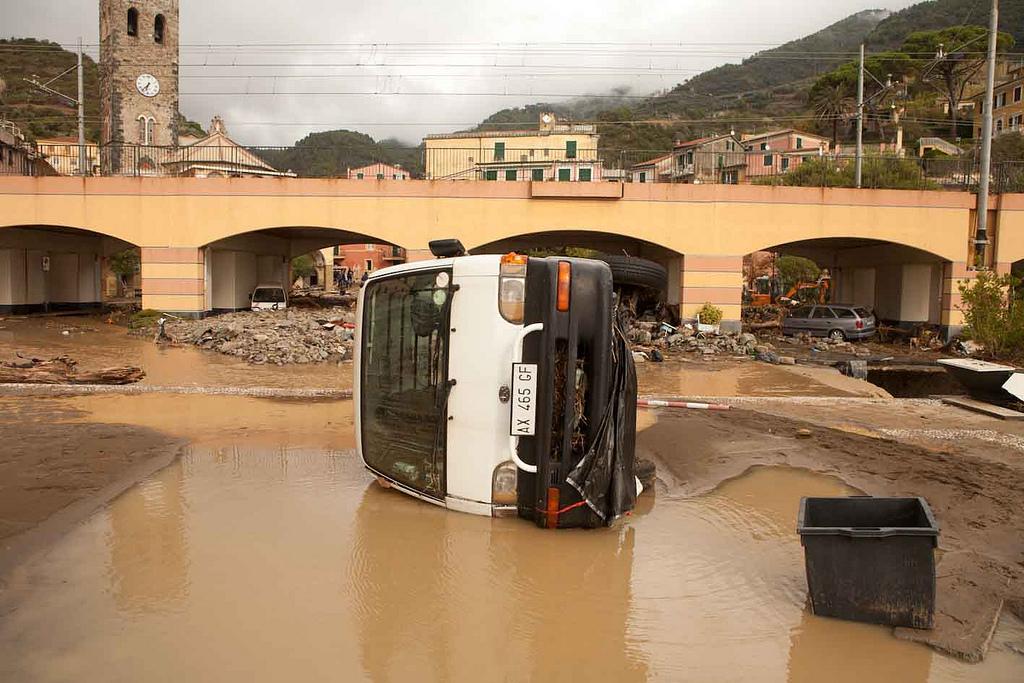 Monterosso al Mare: danni alluvione 2011