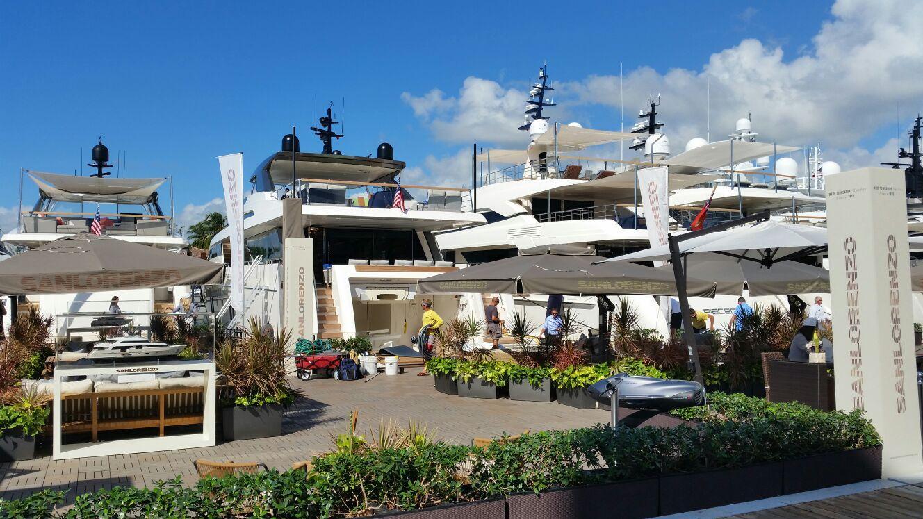 San Lorenzo al Fort Lauderdale Boat Show