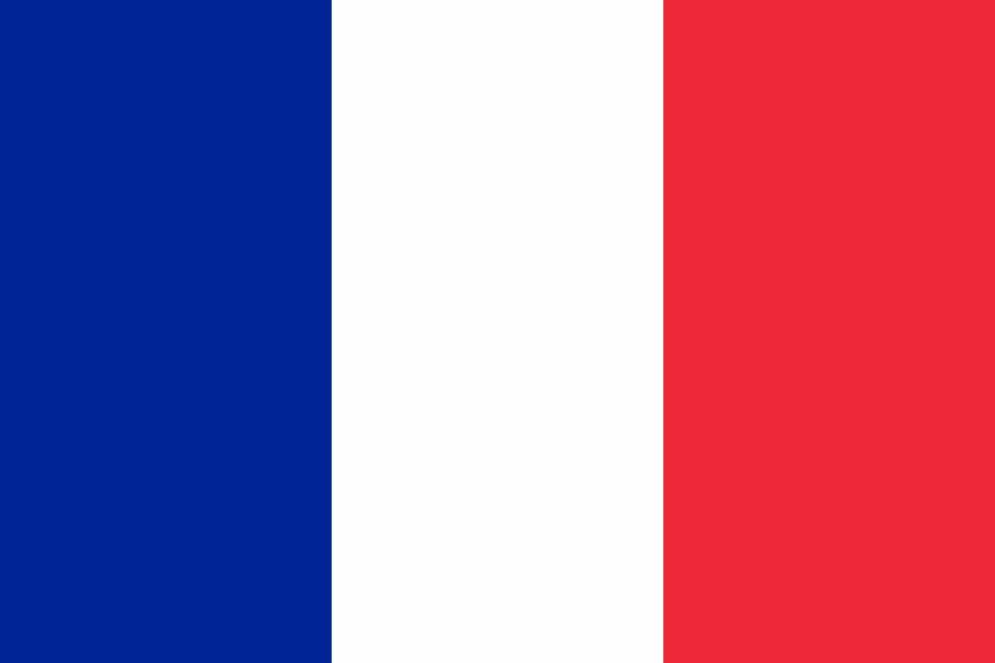 La bandiera Francese