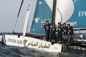 Oman Air ha vinto la tappa di Muscat delle Extreme Sailing Series