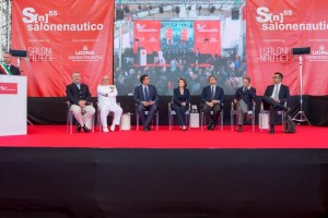 L'inaugurazione dell'edizione 55 del Nautico, presente il Governatore della Liguria Giovanni Toti