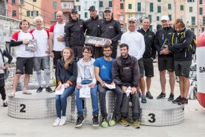 Il podio delle Sailing Series di Porto Venere