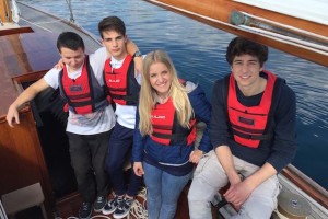 Gli studenti del Nautico di Trieste su ARIA