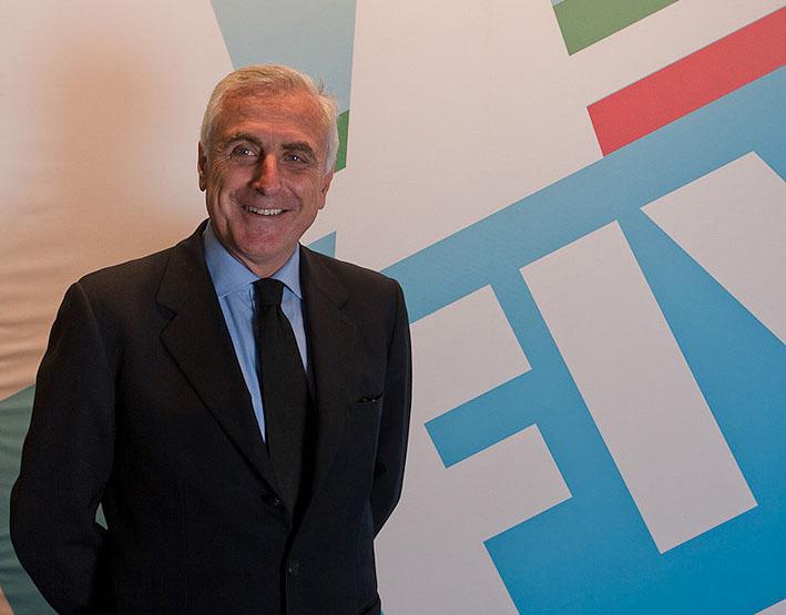 Il presidente FIV Carlo Emilio Croce