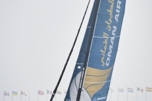 Oman Air impegnata nella prima tappa delle Extreme Sailing Series a Qingdao, Cina. Foto Aitor Alcalde Colomer
