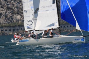 L'Alcatel J70 Cup, organizzata alla Fraglia Vela Riva