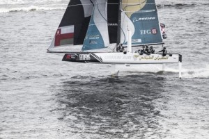 Team Oman Air look to preserve their lead at Extreme Sailing Series’ new venue in Madeira