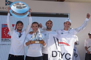 Deutscher Touring Yacht Club vincitore della Sailing Champions League 2016. Foto SCL/YCCS/Francesco Nonnoi