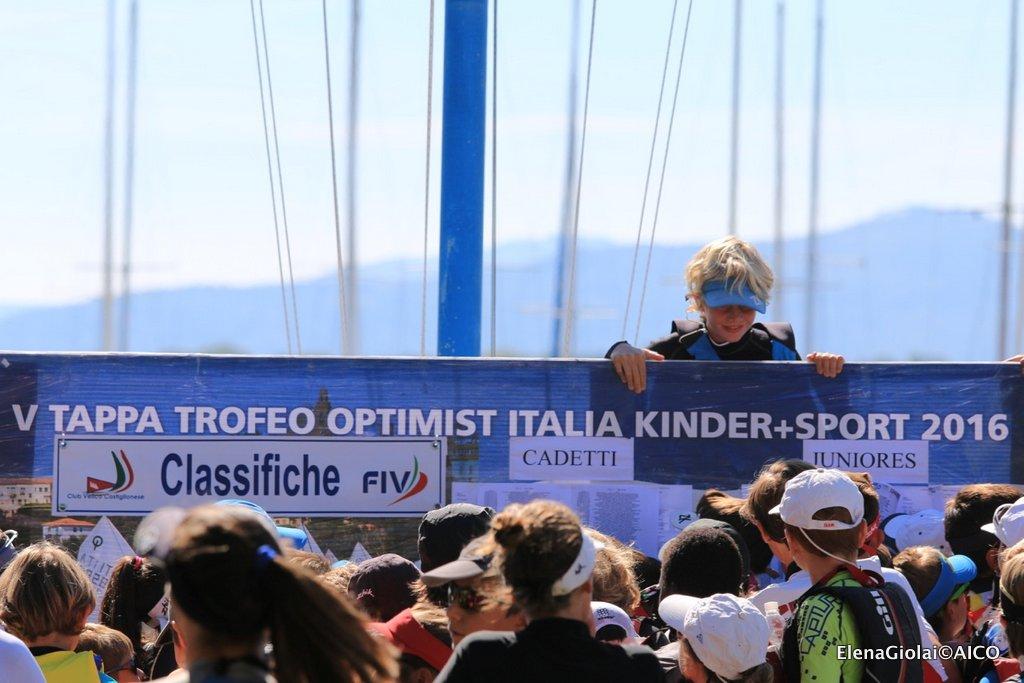 Trofeo Optimist Italia Kinder + Sport 2016