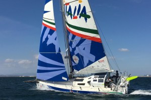Gaetano Mura Solo Round the Globe Record: la barca, Italia