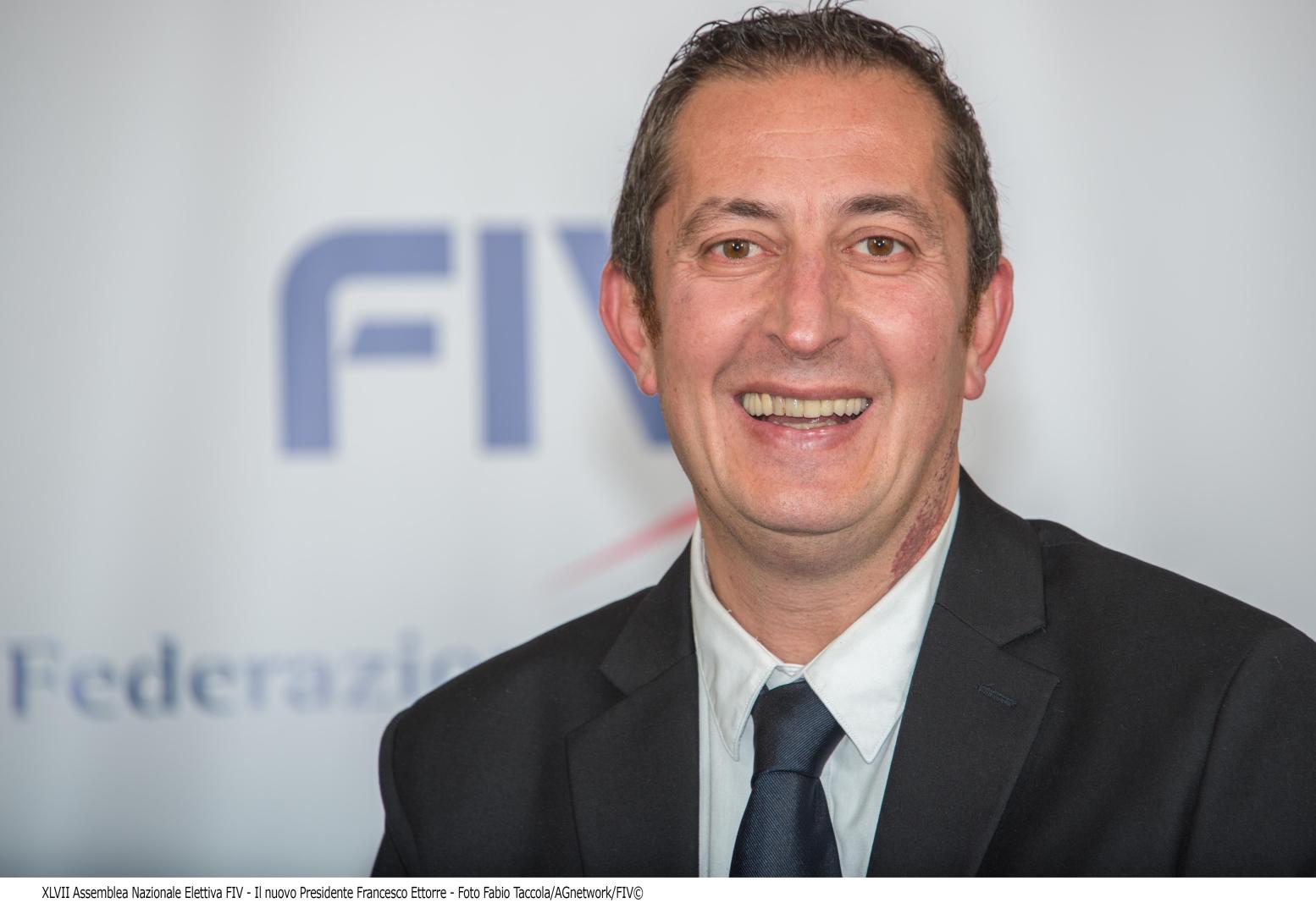 Francesco Ettorre, Presidente della Federazione Italiana Vela per il quadriennio 2017-2020