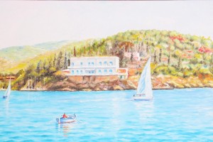 Mario Wongher - La sede dello Yacht Club Santo Stefano