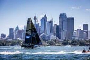 Act 8, Sydney 2016 - Day two - SAP Extreme Sailing Team