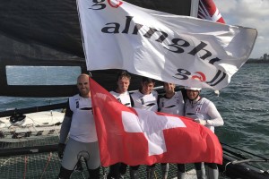 Alinghi e il suo equipaggio, campioni delle Extreme Sailing Series 2016