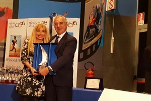 Premio speciale a Cristiana Mazzaferro, presidente del Club Vela Portocivitanova