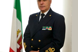 L'Ammiraglio Vincenzo Melone, Comandante Generale del Corpo delle Capitanerie di porto