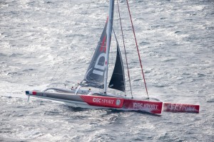IDEC SPORT is continuing to extend her lead and clock up the miles in the Pacific