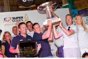 Azzurra has won the Miami Royal Cup, the second event in the 2017 52 Super Series