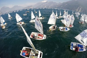 Il Meeting del Garda Optimist, Guinness World Records regatta, dal 12 al 16 aprile