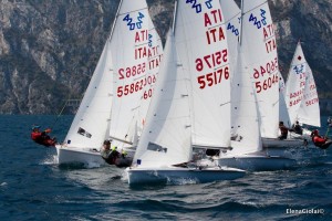 La regata nazionale 420 di Riva del Garda