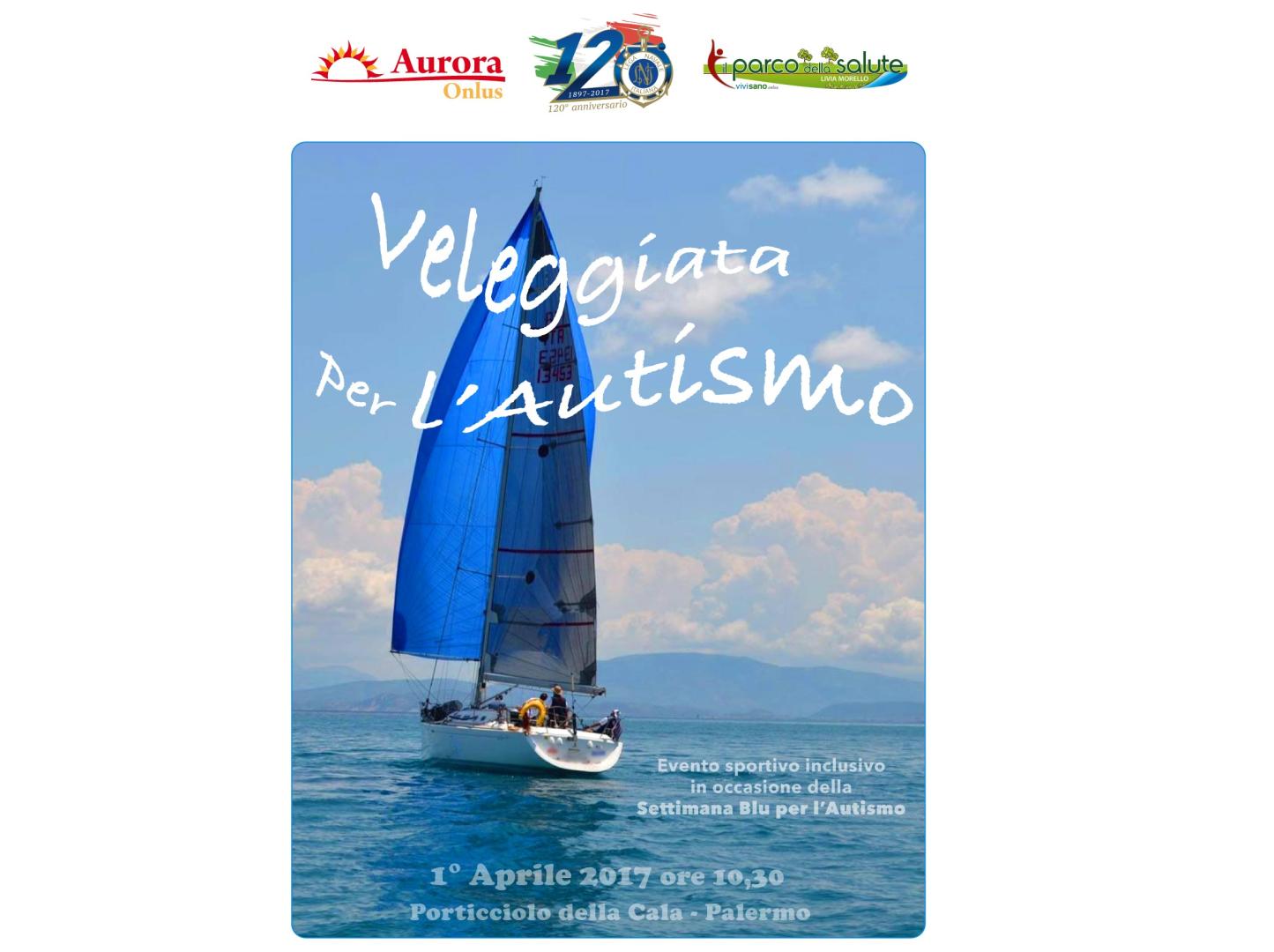 Lega Navale Italiana sez. Palermo Centro - Veleggiata di sensibilizzazione per l'autismo
