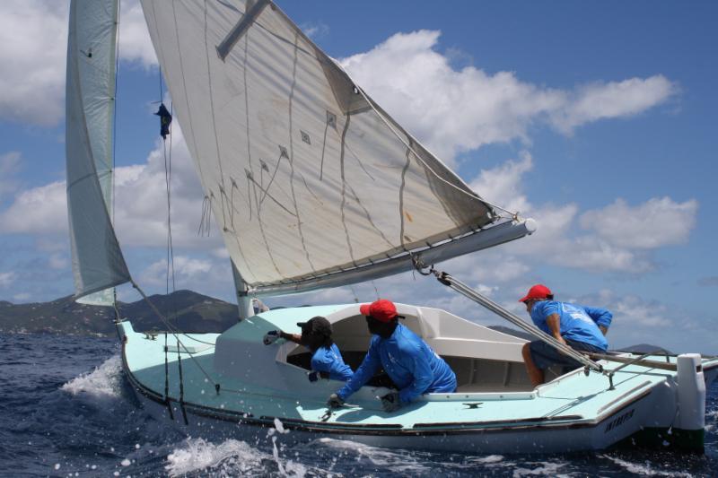 Tortola Sloop, Intrepid, skippered by Martin Van Houten 