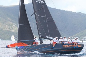 Victory in the new class at the BVI Spring Regatta, C&C 30 - Julian Mann's Don't Panic from the St. Francis Yacht Club in San Francisco (USA) 
