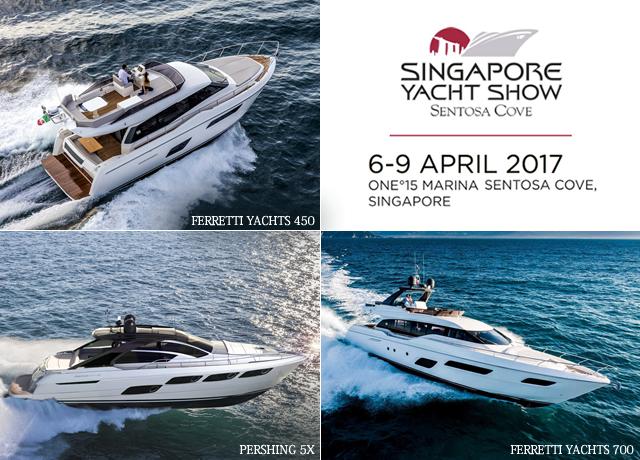 Ferretti Group Singapore Yacht Show