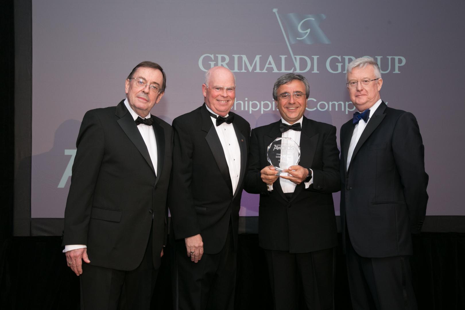 Premio Shipping Company of the Year per il Gruppo Grimaldi