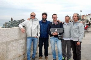 I vincitori della regata di Pirano (SLO)