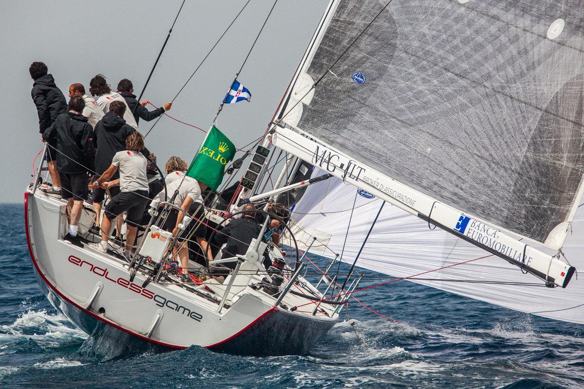 Il Cookson 50 endlessgame di Pietro Moschini in regata alla Rolex Capri Sailing Week