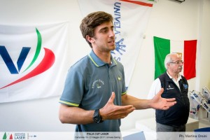 L'Italia Cup Laser a Campione del Garda