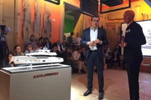 Sanlorenzo unveils SX88 - Massimo Perotti and Mauro Micheli