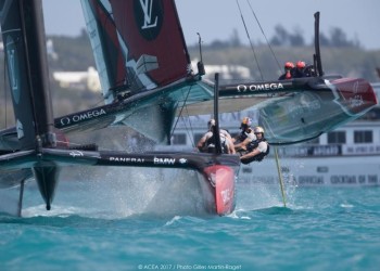 Two wins make ORACLE TEAM USA form team on day one