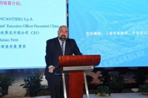Fabrizio Ferri, CEO di Fincantieri China