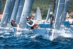 First Day of 2017 Melges 20 World League, Zadar Edition
