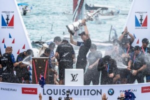 Peter Burling and Emirates Team New Zealand have won the 35th America’s Cup