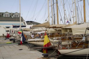 La flotta del Trofeo Bailli de Suffren ormeggiata allo Yacht Club Porto Rotondo (photo credit Nanni Ono/YCPR)