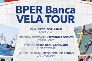 La locandina del BPER Banca Vela Tour