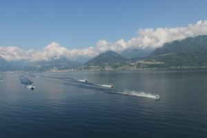 Hydro MX: Luca Colombo stabilisce sul Lago di Como il record mondiale di percorrenza sull’acqua dolce