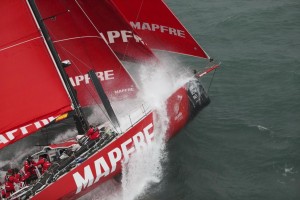 MAPFRE blaze to record victory in first pre-Volvo Ocean Race test