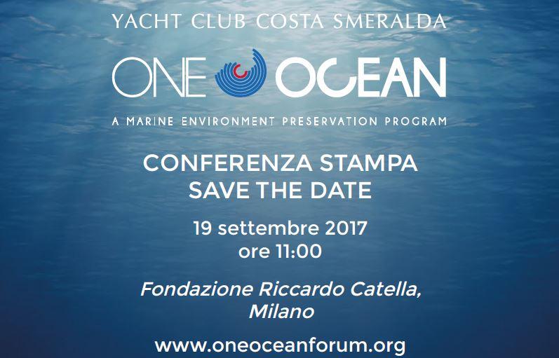 COMUNICATO STAMPA: Il Forum One Ocean il 3 - 4 ottobre a Milano