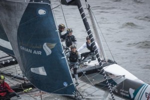 Oman Air extend their lead over Extreme Sailing Series rivals in Hamburg