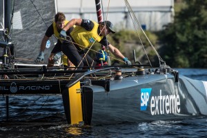 Flat calms on Cardiff Bay hinder sailing on penultimate day