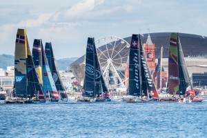Flat calms on Cardiff Bay hinder sailing on penultimate day