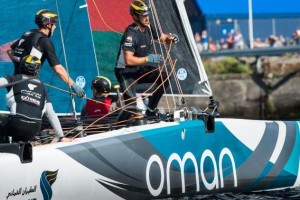 Oman Air’s podium position in Cardiff keeps bid for Extreme Sailing Series title on track
