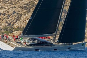 Maxi Yacht Rolex Cup: mixed conditions divide the fleet