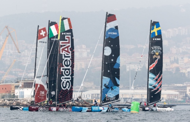 M32 Mediterranean Series Act 5 in Trieste, Viking and Section16 are the first leaders