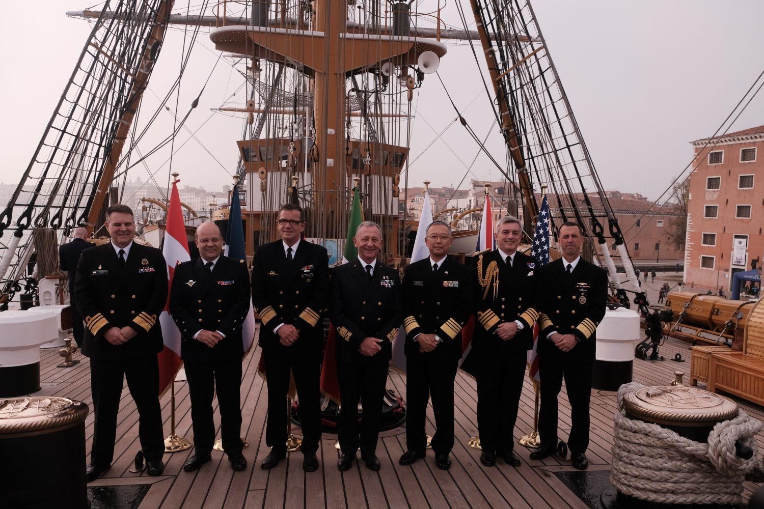 Marina Militare: 1° incontro informale dei capi delle Marine dei paesi G7